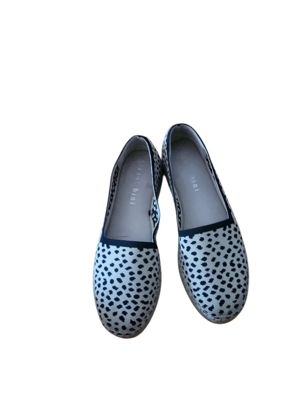 Gianni Bini Shyleah Slip-On Women's Leopard Print Stretch Platform Espadrilles